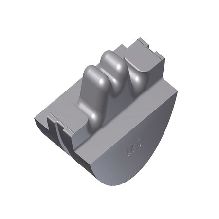 Burndy Stainless Steel UM Die Indenter, Press Dies, 1/0, 2/0, 3/0, 4/0 AWG DLO/F UMC